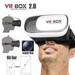 VR Box Version 2 3D Glasses with Remote-White &Black